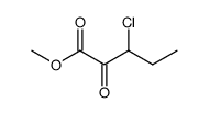 Pentanoic acid,3-chloro-2-oxo-,methyl ester Structure