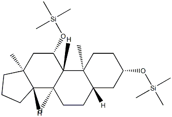 3β,11β-Bis(trimethylsiloxy)-5α-androstane picture