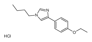 1-butyl-4-(4-ethoxyphenyl)imidazole,hydrochloride结构式