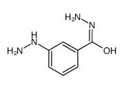 Benzoic acid, 3-hydrazino-, hydrazide (9CI)结构式