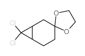 7',7'-dichlorospiro[1,3-dioxolane-2,4'-bicyclo[4.1.0]heptane] Structure