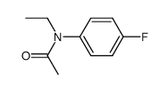 Acetamide,N-ethyl-N-(4-fluorophenyl)- Structure
