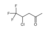 4-chloro-5,5,5-trifluoropentan-2-one结构式