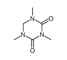 dihydro-1,3,5-trimethyl-1,3,5-Triazine-2,4(1H,3H)-dione Structure