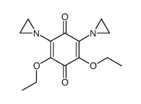 2,6-bis-aziridin-1-yl-3,5-diethoxy-[1,4]benzoquinone结构式