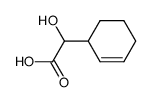 2-(cyclohex-2-enyl)-2-hydroxyethanoic acid Structure