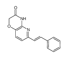 (E)-6-styryl-2H-pyrido[3,2-b][1,4]oxazin-3(4H)-one Structure