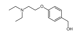 [4-{2-(diethylamino)ethoxy}phenyl]methanol结构式