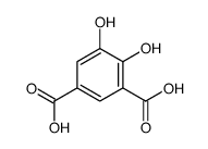 4,5-dihydroxybenzene-1,3-dicarboxylic acid Structure