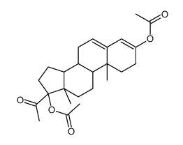 [(8R,9S,10R,13S,14S,17R)-17-acetyl-17-acetyloxy-10,13-dimethyl-1,2,7,8,9,11,12,14,15,16-decahydrocyclopenta[a]phenanthren-3-yl] acetate Structure