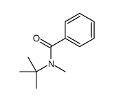 N-tert-butyl-N-methylbenzamide结构式
