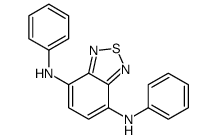 4-N,7-N-diphenyl-2,1,3-benzothiadiazole-4,7-diamine Structure