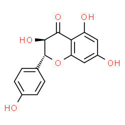 3,5,7,4'-Tetrahydroxyflavanone结构式