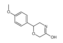 6-(4-METHOXY-PHENYL)-MORPHOLIN-3-ONE Structure