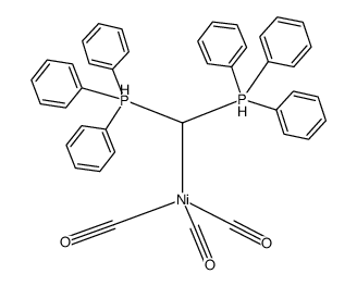 (CO)3NiC(PPh3)2结构式