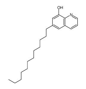 6-dodecylquinolin-8-ol结构式