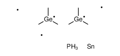 phosphane,trimethylgermanium,trimethyltin Structure