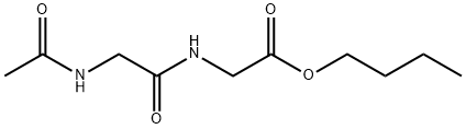 N-(N-Acetylglycyl)glycine butyl ester结构式
