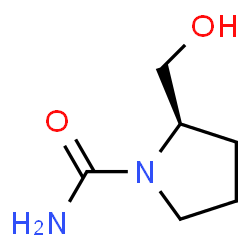 1-Pyrrolidinecarboxamide,2-(hydroxymethyl)-,(2R)-(9CI) Structure