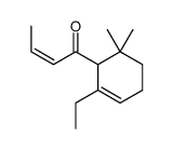 (E)-1-(2-ethyl-6,6-dimethyl-2-cyclohexen-1-yl)-2-buten-1-one结构式