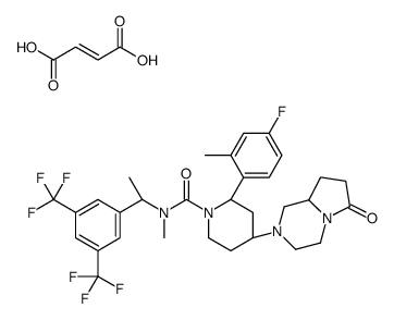 Orvepitant maleate Structure