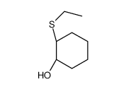 (1R,2R)-2-ethylsulfanylcyclohexan-1-ol结构式