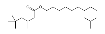 11-Methyldodecyl 3,5,5-trimethylhexanoate Structure