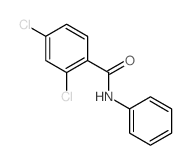 Benzamide,2,4-dichloro-N-phenyl- Structure