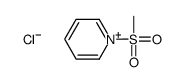 1-methylsulfonylpyridin-1-ium,chloride结构式