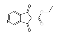 5,7-dioxo-6,7-dihydro-5H-[2]pyrindine-6-carboxylic acid ethyl ester Structure