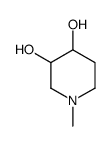 1-methylpiperidine-3,4-diol结构式