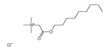 trimethyl-(2-nonoxy-2-oxoethyl)azanium,chloride Structure