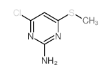 2-Pyrimidinamine,4-chloro-6-(methylthio)-结构式