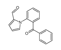 1-(2-benzoylphenyl)pyrrole-2-carbaldehyde Structure
