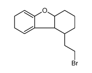 1-(2-bromoethyl)-1,2,3,4,4a,7,8,9b-octahydrodibenzofuran结构式