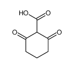 2,6-dioxocyclohexane-1-carboxylic acid结构式