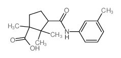 Cyclopentanecarboxylicacid, 1,2,2-trimethyl-3-[[(3-methylphenyl)amino]carbonyl]-, (1R,3S)- picture