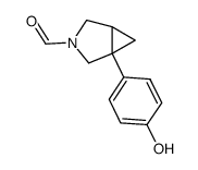 1-(4-hydroxyphenyl)-3-azabicyclo[3.1.0]hexane-3-carboxaldehyde Structure