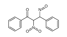 2-nitro-1,3-diphenyl-propane-1,3-dione monooxime结构式