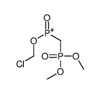 chloromethoxy-(dimethoxyphosphorylmethyl)-oxophosphanium Structure