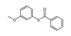 m-Methoxyphenyl-thiobenzoat结构式