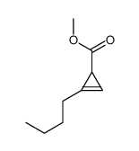 methyl 2-butylcycloprop-2-ene-1-carboxylate Structure