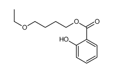 4-ethoxybutyl 2-hydroxybenzoate结构式