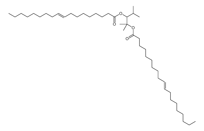 Bis[(Z)-9-octadecenoic acid]2,2-dimethyl-1-(1-methylethyl)-1,3-propanediyl ester structure