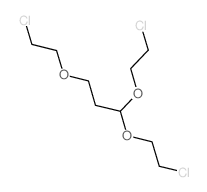 1,1,2-tris-(2-chloro-ethoxy)-propane结构式