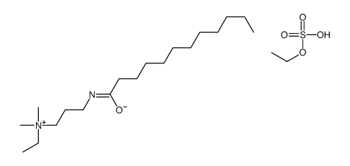 ethyldimethyl[3-[(1-oxododecyl)amino]propyl]ammonium ethyl sulphate Structure