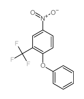 4-nitro-1-phenoxy-2-(trifluoromethyl)benzene结构式