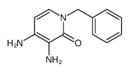 3,4-diamino-1-benzylpyridin-2-one Structure