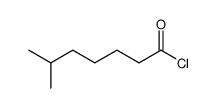 6-methyl-heptanoyl chloride structure