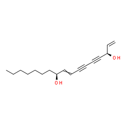 1,8-十七碳二烯-4,6-二炔-3,10-二醇图片